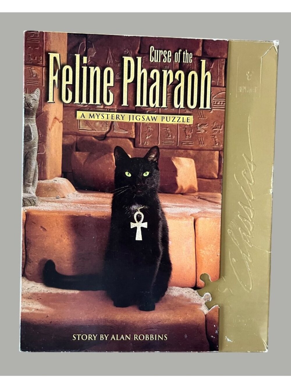Curse Of The Feline Pharaoh Mystery Jigsaw Puzzle 1000 Pieces By Bepuzzled Class
